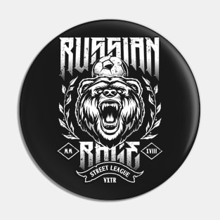 Russian Rage | White Pin