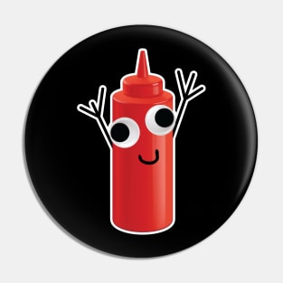 Ketchup Derp Pin