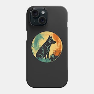 Vintage German Shepard Phone Case