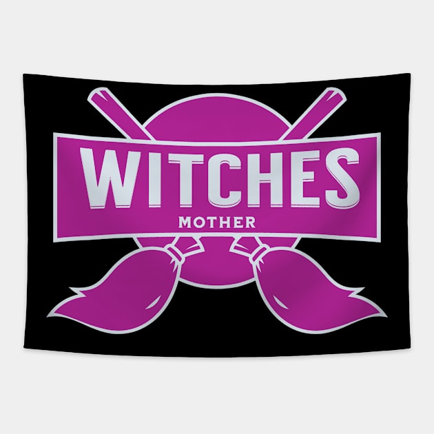 Witches mother T-shirt halloween 2023 Tapestry by akenirin