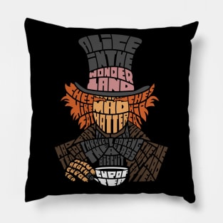 Mad Hatter Pillow