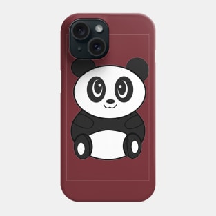 Smiley Panda Phone Case