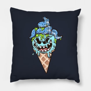 Ice Cream Cone Monster Pillow