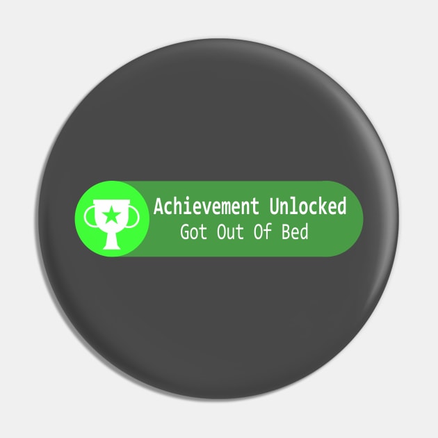 Achievement: Bed Pin by queennerdco