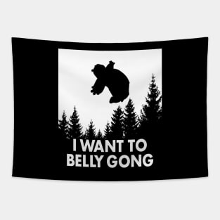 Funny Panda Kung Fu I Want To Believe Vintage Parody Meme Tapestry