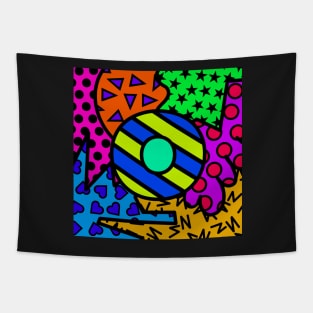 Alphabet Series - Letter O - Bright and Bold Initial Letters Tapestry