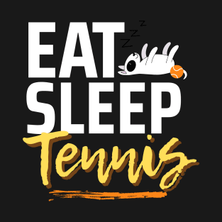 Eat Sleep Tennis Dog Classic T-Shirt