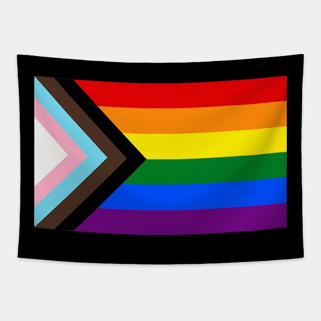 Rainbow Flag Tapestry by Rooscsbresundae