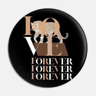 tiger love forever Pin