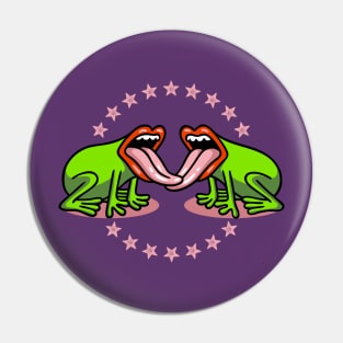 Frogs Pin