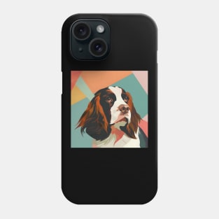 English Cocker Spaniel in 70's Phone Case