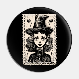 Young Witch Pin