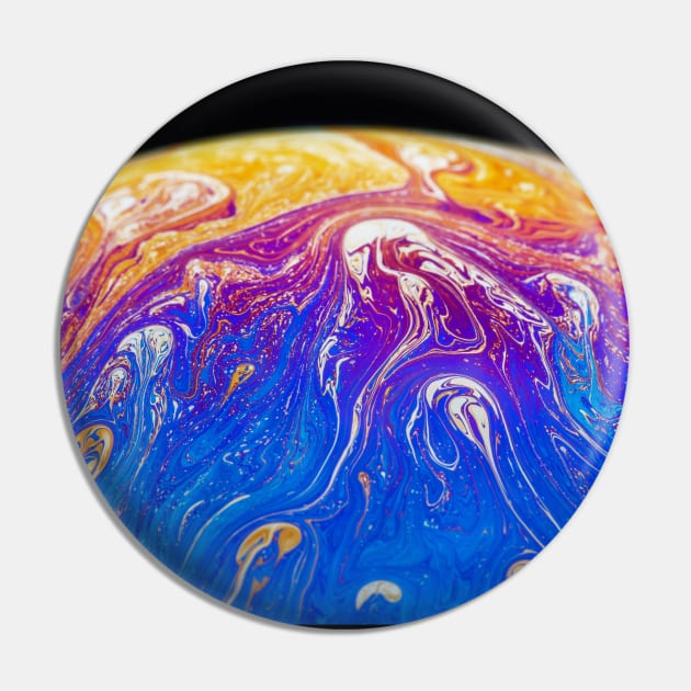 Soap Bubble Close Up Pin by philippemx