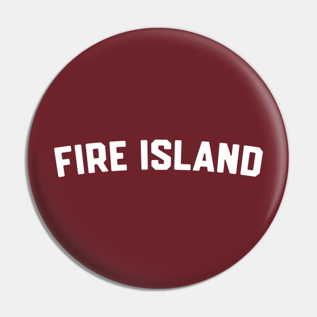 Fire Island Basic Pin by Off Peak Co.