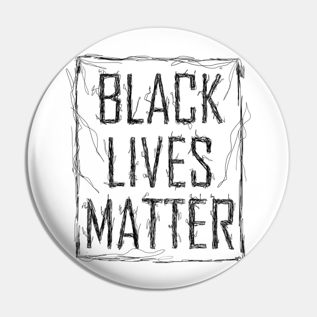 BLACK LIVES MATTER Pin by Amartwork