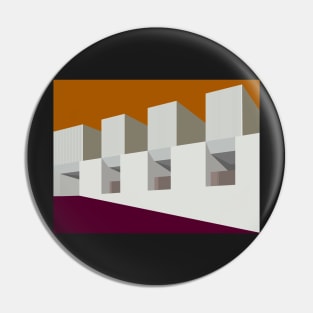 Modernist World Pin