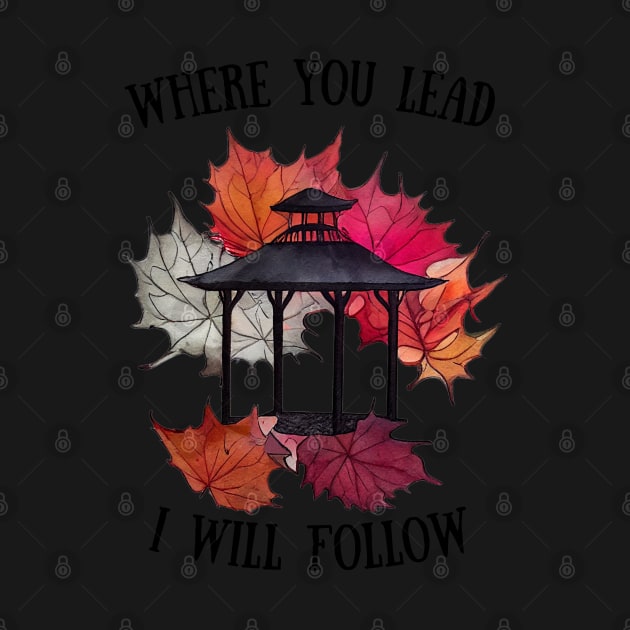 Gazebo and Autumn Leaves - Gilmore by Fenay-Designs