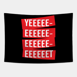 Yeet Style Funny Tapestries Teepublic - sick roblox design roblox baseball t shirt teepublic