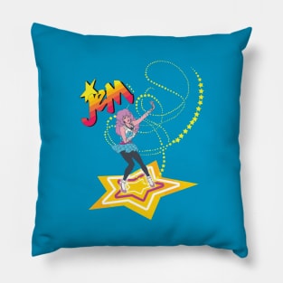 jem and the holograms Pillow