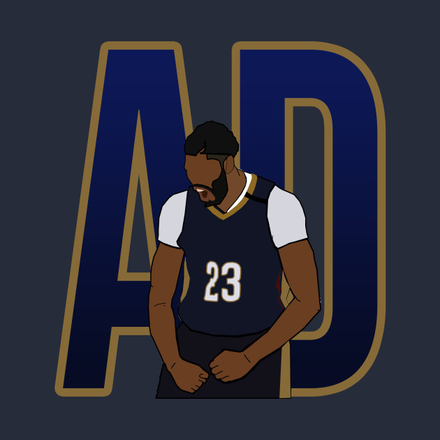 anthony davis pelicans t shirt