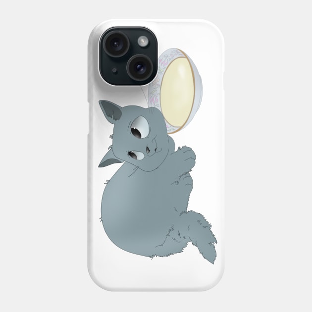 Adso Cat Character Design from Outlander Phone Case by Le petit fennec