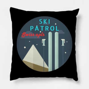 Ski patrol Pillow