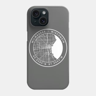 Milwaukee Map Phone Case