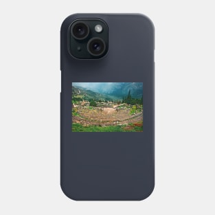 The ancient theater of Delphi Phone Case