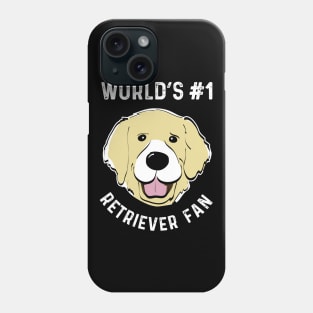 No 1 Golden Retriever Fan Retriever Dog Fan Phone Case