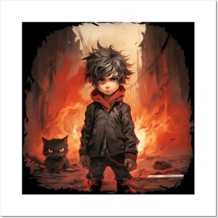 Emo Anime Pfp Boy Poster Decorative Painting Canvas Wall Art Living Room  Posters Bedroom Painting 16x24inch(40x60cm) : : Home & Kitchen
