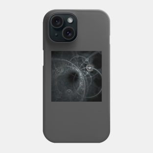 Three time dimensions, one space dimension Phone Case