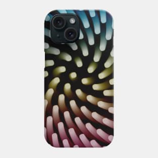 Geometric Swirl #1 - Repeat Pattern Modular Synth Art Phone Case