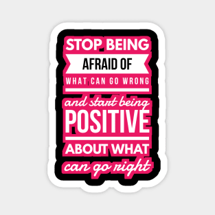 Inspirational and motivational Magnet