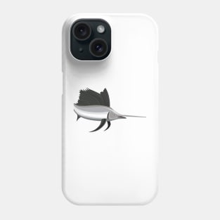 Billfish Jumping Retro Phone Case