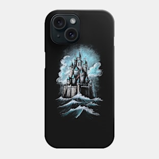 Chalk Drawing Art Of A Castle Phone Case