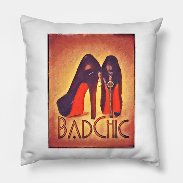 Red Bottoms Pillow by Digz