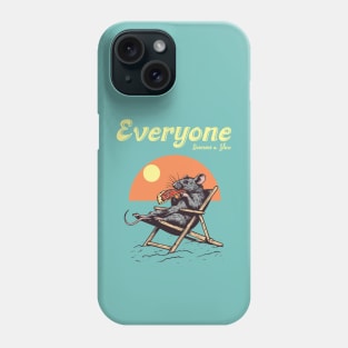 Pizza rat Everyone deserves a slice Phone Case