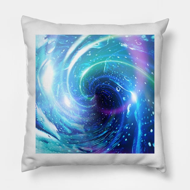 Vortex 005 Pillow by AstroRisq