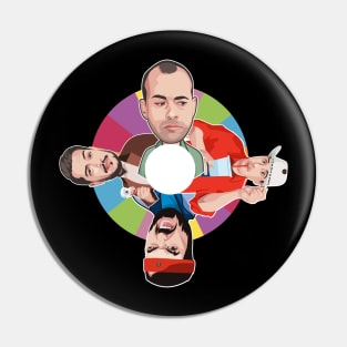 Impractical Jokers - Awesome Spinner Illustration Pin