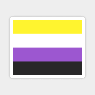 Non Binary Flag Magnet