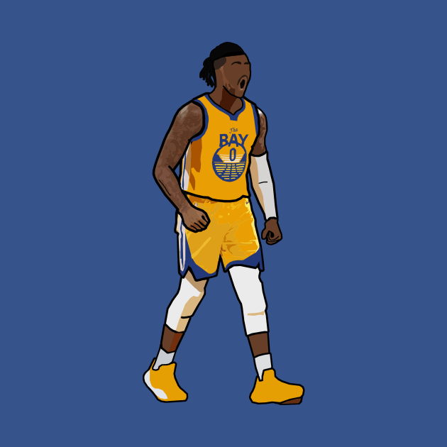 D'angelo Russell 'The Bay' Golden State Warriors by xavierjfong