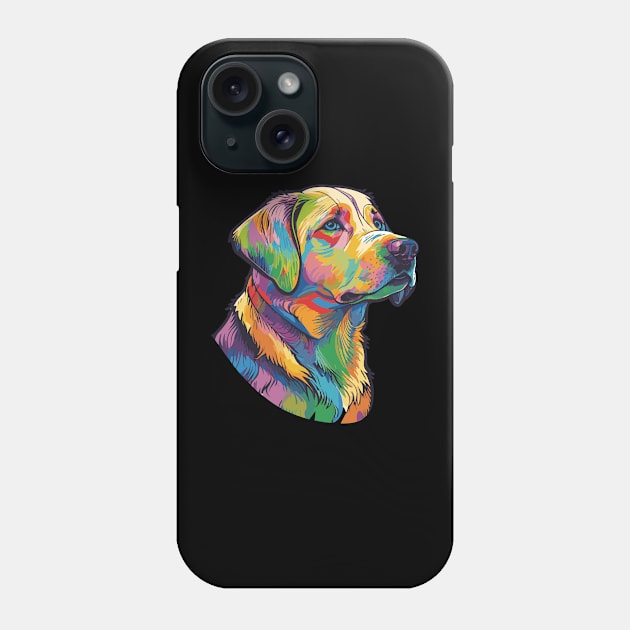 Labrador Retriever Dog Art Phone Case by The Image Wizard