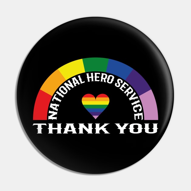 Thank You NHS, NHS Hero, Rainbow, NHS Nurse, NHS UK Pin by Global Creation