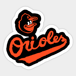 Baltimore Orioles - 1970 World Series Champions (White) - Orioles - Sticker