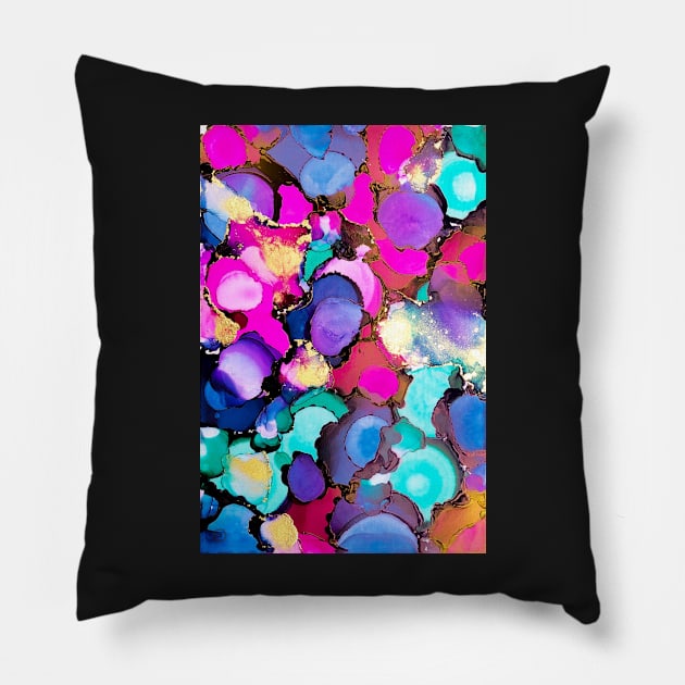 Effervescent epiphany Pillow by MansiMakes