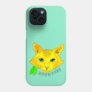 Sour Puss Phone Case