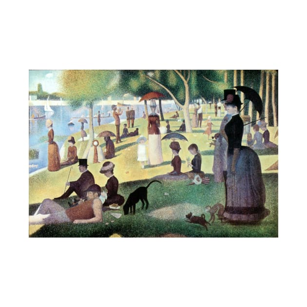 A Sunday Afternoon by Georges Seurat by MasterpieceCafe