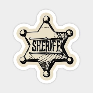 Western Era - Sheriff Badge 2 Magnet