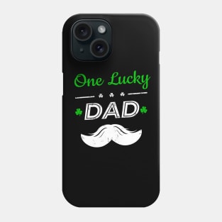 One Lucky Dad Vintage St Patrick Day Gift Phone Case