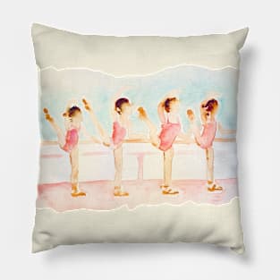 Young ballerinas Pillow